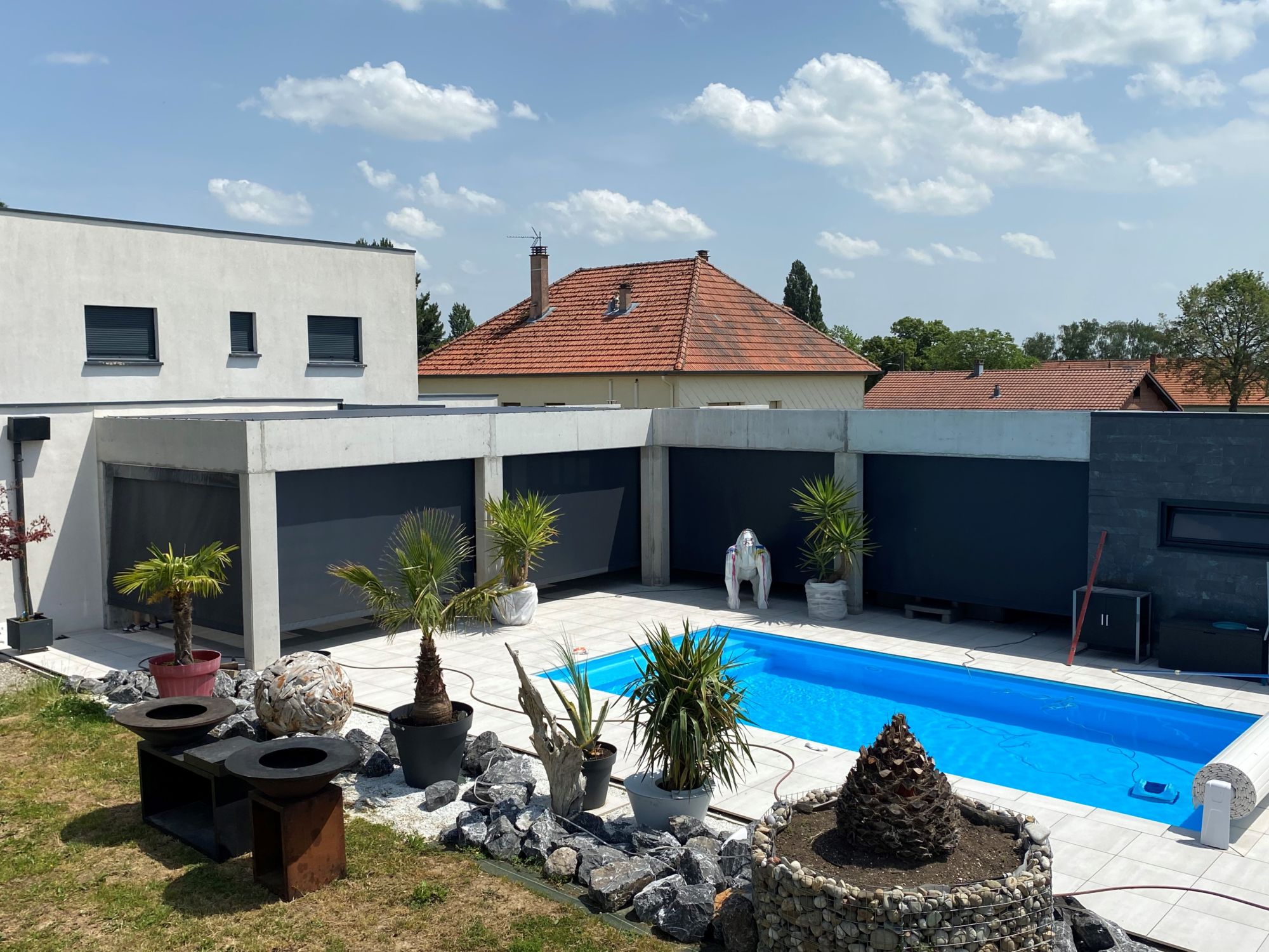 Fabrication de b&acirc;ches pour mobil home et terrasse pr&egrave;s de Metz et Forbach Woippy 2